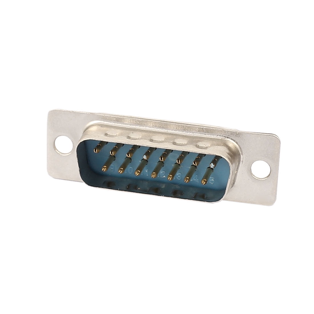 Souder 2 Row DB-15 M/âle Adaptateur de connecteur 15 broches VGA D-Sub 4 Pcs