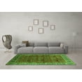 thumbnail image 3 of Ahgly Company Indoor Rectangle Oriental Green Traditional Area Rugs, 7' x 9', 3 of 4