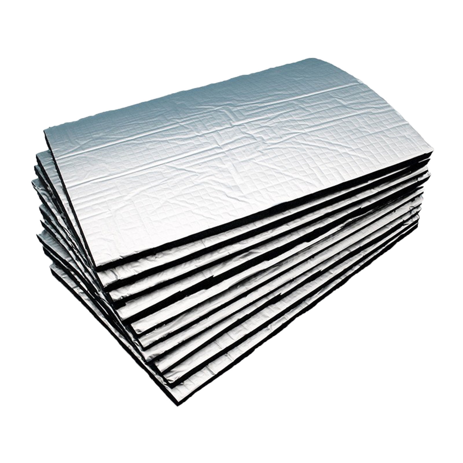 10pcs Soundproof & Heat Insulation Foam Mats General Fit Sound Dampening Designed for Car Interior Enhancement Comfort