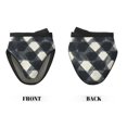 thumbnail image 3 of Non-Slip Mini Oven Mitts With Duck Beak Design Are Easy To Take Off And Wear And Easy To Hang For Oven Pot Tripod Barbecue Casserole Darkgray Checked Hand-Drawn Sketch_1 2pcs, 3 of 7