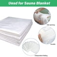 thumbnail image 3 of Manta de Sauna infrarroja, 50 unids/lote de bolsas de baño, manta de Sauna de hoja de plástico, película corporal de Sauna de 47 "x 82", 3 of 4