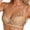Beige, variant on Women's Lace Bra Sheer Underwire Unlined Plunge Everyday Bras Full Coverage Bralettes Purple 75C