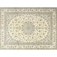 thumbnail image 1 of Ahgly Company Machine Washable Indoor Rectangle Traditional Vanilla Gold Area Rugs, 5' x 8', 1 of 7