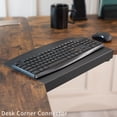 thumbnail image 2 of Funda para conectores de escritorio de esquina VIVO DESK-AC07C, color negro, 2 of 9