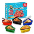 thumbnail image 1 of Recipiente de almacenamiento de pizza con 5 bandejas para servir, paquete de 5, 1 of 9
