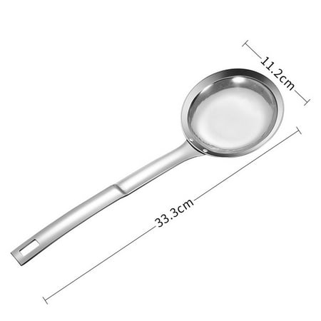 

Mesh Spoon Soup Filter Fat Oil Skimmer Thick Hotpot Percolator Strainer