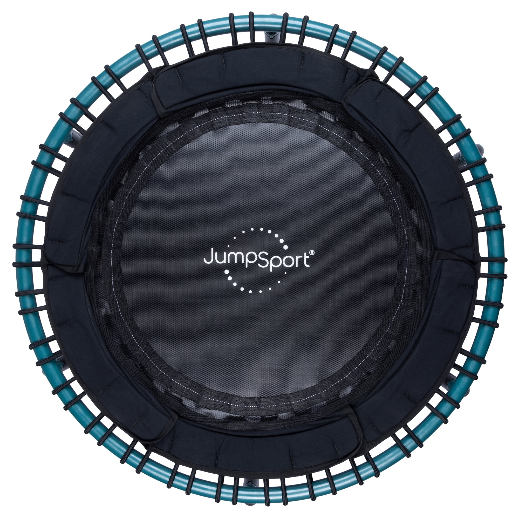 JumpSport 550f PRO Foldable 44-Inch Fitness Trampoline with Safety