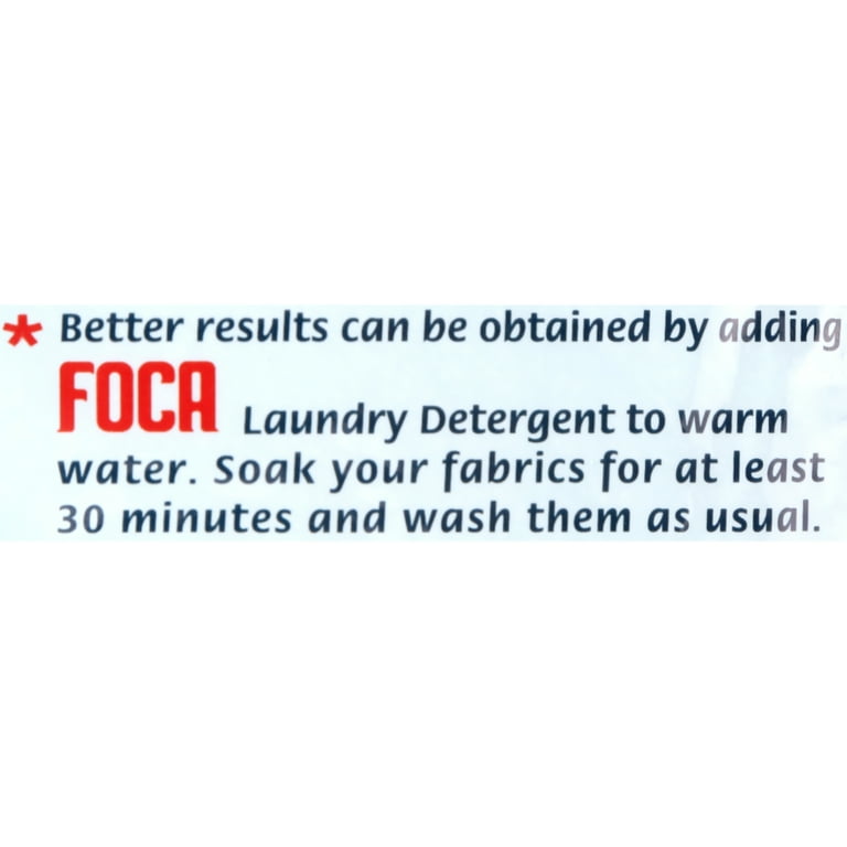 (3 pack) Foca Laundry Detergent, Household Use, All Ages, Biodegradable & Phosphate-Free, Powder Detergent with Anionic Surfactant 70.54 oz