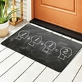 thumbnail image 2 of XMXY Learn About Equations Area Rugs Doormat Outdoor Entrance , Facecloth Non-slip Floor Mat Rug for Living Room Kitchen Sink Area Indoor 36"x24", 2 of 9