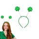 thumbnail image 1 of Headband St. Patrick’s Irish Green Party Decor, St. Patrick’s Day Accessories, Green Irish Headband, Festive Party Decor, St. Patrick’s Celebration Gear, Adjustable Foldable Design, Fabric, 1 of 8