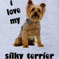 thumbnail image 2 of CafePress - Silky Terrier Lover - Cute Infant Baby Football Bodysuit, 2 of 3