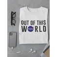 thumbnail image 3 of NASA Out Of This World! Men T-Shirt, Male 4X-Large, 3 of 4