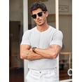thumbnail image 3 of COOFANDY Mens T Shirts Casual Crewneck Knit Shirts Short Sleeve Tee Shirts Summer Clothing, 3 of 9