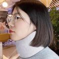 thumbnail image 4 of Neck Support High Elasticity No Deformation Removable Stain Resistant Effective Relieves Neck Pain Ergonomic Design Office Soft Foam Neck Brace for Daily, 4 of 7