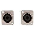 thumbnail image 2 of Conector hembra de 4 pines para altavoz profesional Conector para de sonido de 4 Clavijas de 4 piezas Magideal Conector hembra de 4 pines para altavoz profesional, 2 of 6