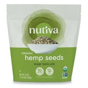 Nutiva Organic Superfood Raw Shelled Hemp Seeds, 19 Oz