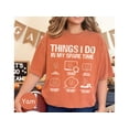 thumbnail image 5 of Things I Do In My Spare Time Capybara T-Shirt, Funny Capybara Graphic Tee, Capybara Lover Gift, Cute Capybara Shirt, Animal Humor, 5 of 10