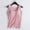 Pink, variant on Aloohaidyvio 2024 Summer Tank Tops Plus Size,Ladies Camisole With Chest Pad No Steel Rings Solid Bottom Underwear Yoga Sports Vest