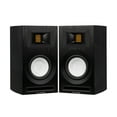 thumbnail image 1 of Fluance Ri71 Reference Stereo Powered Bookshelf Speakers with High Performance AMT Tweeters, 5" Drivers, 120W Amplifier for Music, Turntable, TV, PC - HDMI, Bluetooth, RCA & Subwoofer Out (Black Ash), 1 of 8
