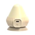 thumbnail image 1 of Tachiuwa Mini Vibrating Massage Ball Heated Trigger Point Massager for Legs Neck Back Yellow, 1 of 7