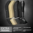 thumbnail image 2 of DXM SPORTS MMA Shin Guards with Instep, Padded Support - X-Large, Silver, 2 of 9