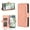 pink, variant on Case for Unimax UMX U696CL Leather Wallet Cover Magnetic Closure Adjustable Detachable Card HoldLeather