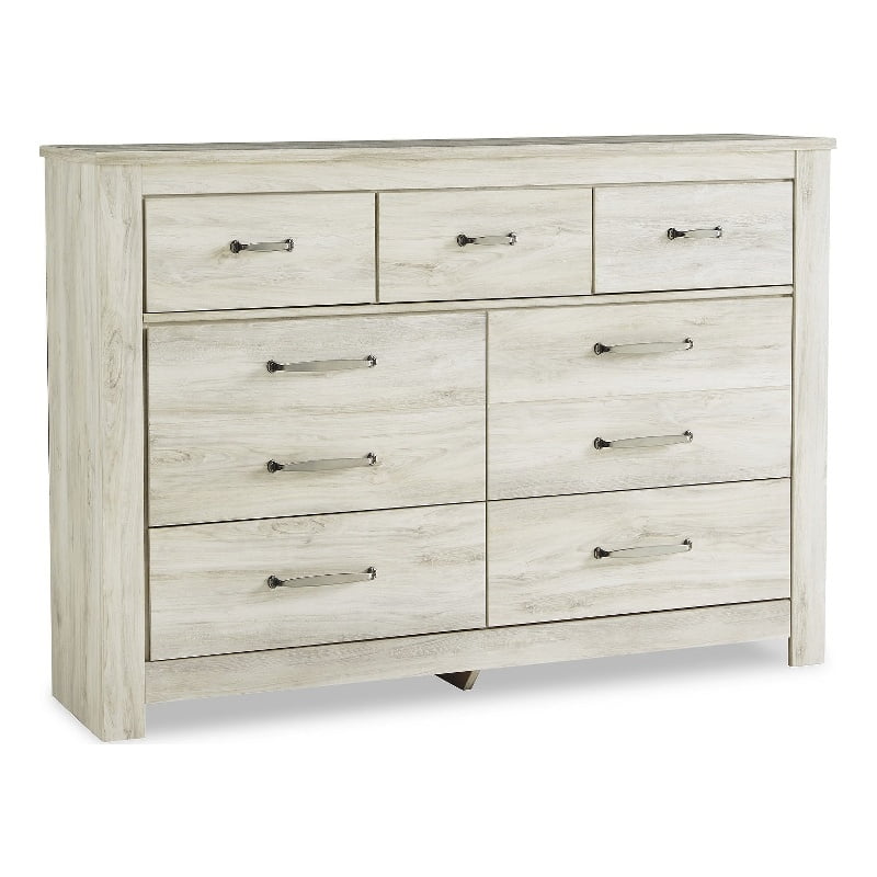 Ashley Furniture Brinxton Bedroom 7 Drawer Dresser in Charcoal - Walmart.com