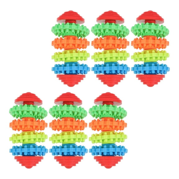 6 Pcs Dog Teething Toy Pet Chew Toys Multifunctional