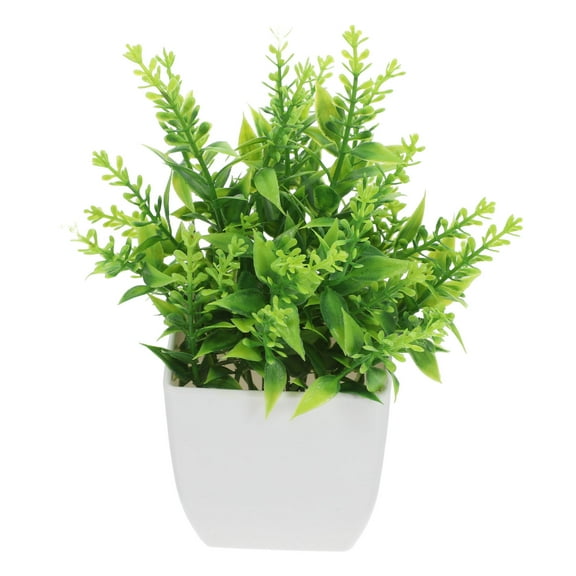 Amosfun Realistic Artificial Lavender Potted Plant for Indoor Home and Office Decor