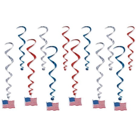 American Flag Whirls