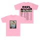 thumbnail image 1 of Noel Miller Playera Unisex Cuello Redondo Manga Corta Verano Estilo Moderno Gira, 1 of 5