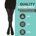 thumbnail image 3 of Womens Pantyhose - Tights For Women - Plus Size Control Top Pantyhose, Regular and Plus Sizes, 3 of 5