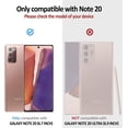 thumbnail image 4 of MYKOMI Galaxy Note 20 Phone Case, Built-in Screen Protector with Fingerprint Film Waterproof Dustproof Case, Full Body Heavy Duty Protective Cover for Samsung Galaxy Note 20 6.7 inch (Black/Clear), 4 of 9
