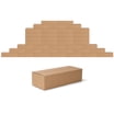 Boxzie Corrugated Cardboard 5 PLY 12X4X3 WHITE BOXES 25 PIECE Packaging Box Price In India - Buy