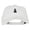 White, variant on Chess Pawn Embroidered Unstructured Cap - Grey OSFM