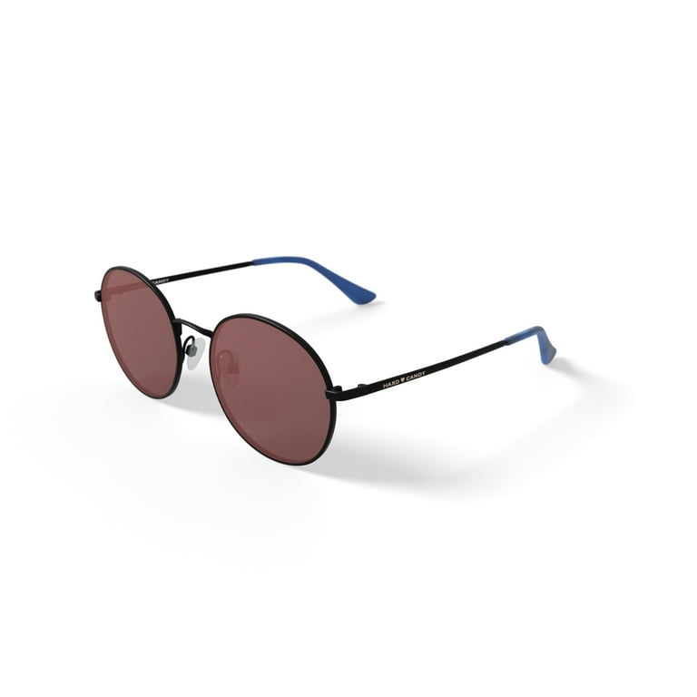 Hard Candy Womens Rx'able Sunglasses, Hs18, Matte Black, 54-19-140