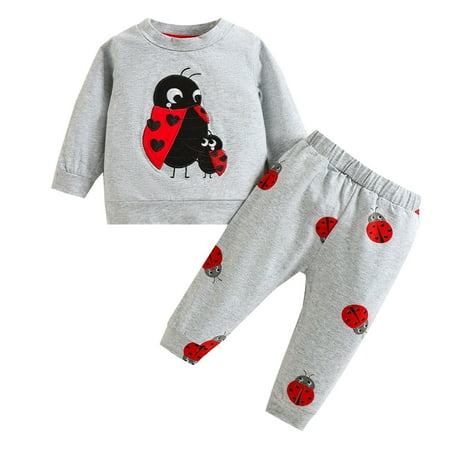 

Jdefeg Sunflower Baby Girl Clothes Toddler Boys Girls Long Sleeve Cartoon Prints Pullover Tops Pants Outfits Baby Clothes Girl Sea Turtle Cotton Blend Grey 18M