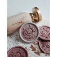 thumbnail image 5 of Sello de lacre con cabeza de sello grabada, relieve multicapa, cabeza de cobre 5D, latón, para estudiantes, bricolaje, lindo sobre de invitación hecho a mano, 5 of 5