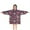 Dark Blue Christmas, variant on Light Christmas Snowflake Pattern Blanket Hoodies for Kids 6-13YR Oversize Wearable Blanket Hoodies for Boys Girls Teens