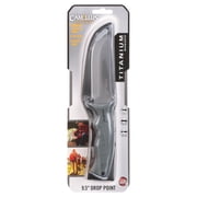 Camillus 9.5 Camp Knife, Titanium Bonded 4.75 Fixed Blade, Camping/Hunting, Gray Handle