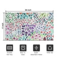 thumbnail image 5 of Pioneer Flower Floral Print Pattern Door Rugs,Washable Non Slip Door Mats Indoor,Decorative Door Mats,Entry Mat Indoor for Entrance,Bedroom,Kitchen,Bathroom,17"x30", 5 of 6