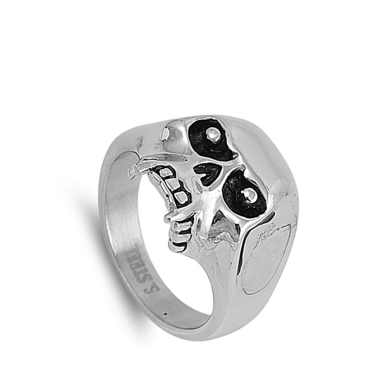 Mens biker store rings wholesale