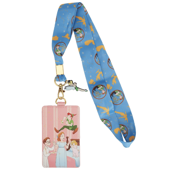 Disney Loungefly Lanyard With Card Holder - Peter Pan 70th Anniversary