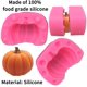 thumbnail image 3 of Molde de silicona de calabaza 3D, 2 pares de moldes de vela reutilizables con efecto antiadherente para hornear dulces, decoración de pasteles, jabón, Halloween, Acción de Gracias, decoración de Navidad esquí esquí Gafas de esquí, 3 of 5