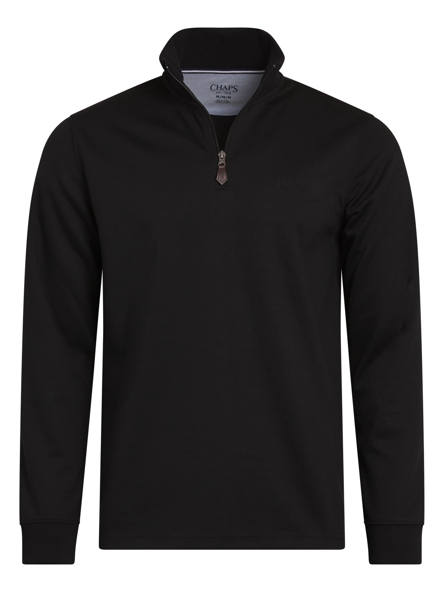 Chaps Men's & Big Men's Camden Quarter Zip Knit Sweater, Sizes S-2XL