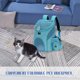 thumbnail image 5 of Wdftyju Bolsa transpirable para mascotas Salida multifuncional Mochila portátil de malla para gatos y perros Wdftyju  5fa7vx2fe7we5hz7D03, 5 of 8