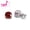 pigeon blood red, variant on One Pair 6.5mm Lab Grown Pigeon Blood Red Ruby With Inclusions Gemstone For Women S925 Sterling Silver Earrings Fine Jewelry