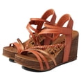 thumbnail image 2 of Blowfish Malibu Women's Heidi Sandals, Papaya Amazon/Papaya Copper Dyecut, Size 7, 2 of 5