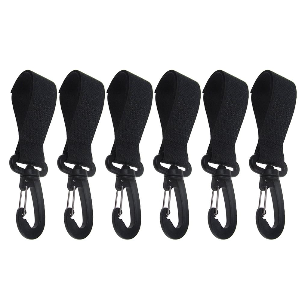 Pack of 8 Kayak Paddle Clips Plastic Canoe Boat Paddle Holder Clips Keeper 