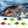thumbnail image 3 of Multiple Pre-Rigged Jig Head Soft Fishing Lures - 3PCS Paddle Tail Bass Lures with Hidden -Sharp Hook and Spinner Versatile Mimics Natural Prey Swimbaits for Freshwater Fishing, 3 of 9